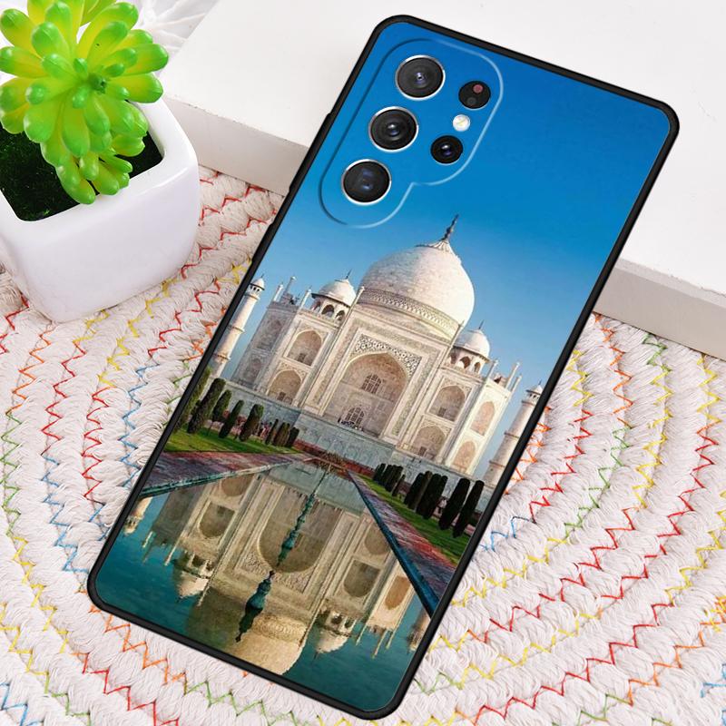 Pyramider Taj Mahal Dubai Telefonfodral För Samsung Galaxy note 10 pro S26 S25 S24 S23 S22 Ultra Plus S21 FE S20 Stötsäkert Fodral