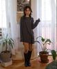 SAFARI SULA EXPLORE Shirred Strap Jersey In Charcoal