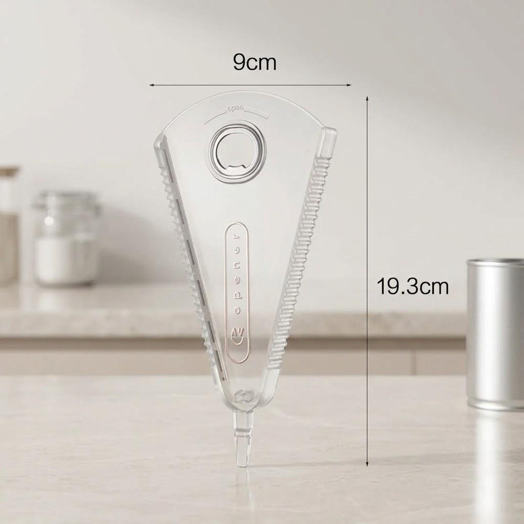 

3 in 1 Multi Function Bottle Opener Jar Opener Easy Twist Quick Cooking Grip Corkscrew Kitchen Tool