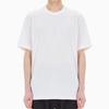 Y 3 T Shirts Men's White Crew Neck Moderate Straight Fit FN3349
