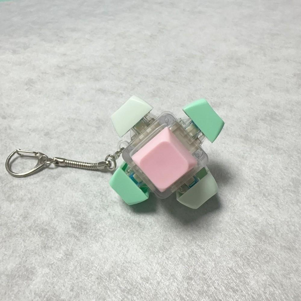 Key Button Finger Keyboard 2/3/6/9 Keys Clicker Toy New Fidget Keychain  Adult