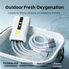 Energy Efficient Aquarium Air Pump Real-time Power Display Fish Tank Aerator  Fish Tank
