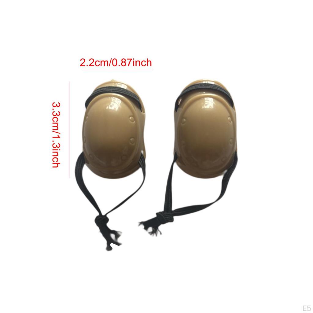 2 kusy nákoleníky pro panenky v měřítku 1/6, ručně vyráběné oblečení, stylový kostým na postavu pro 12 palců