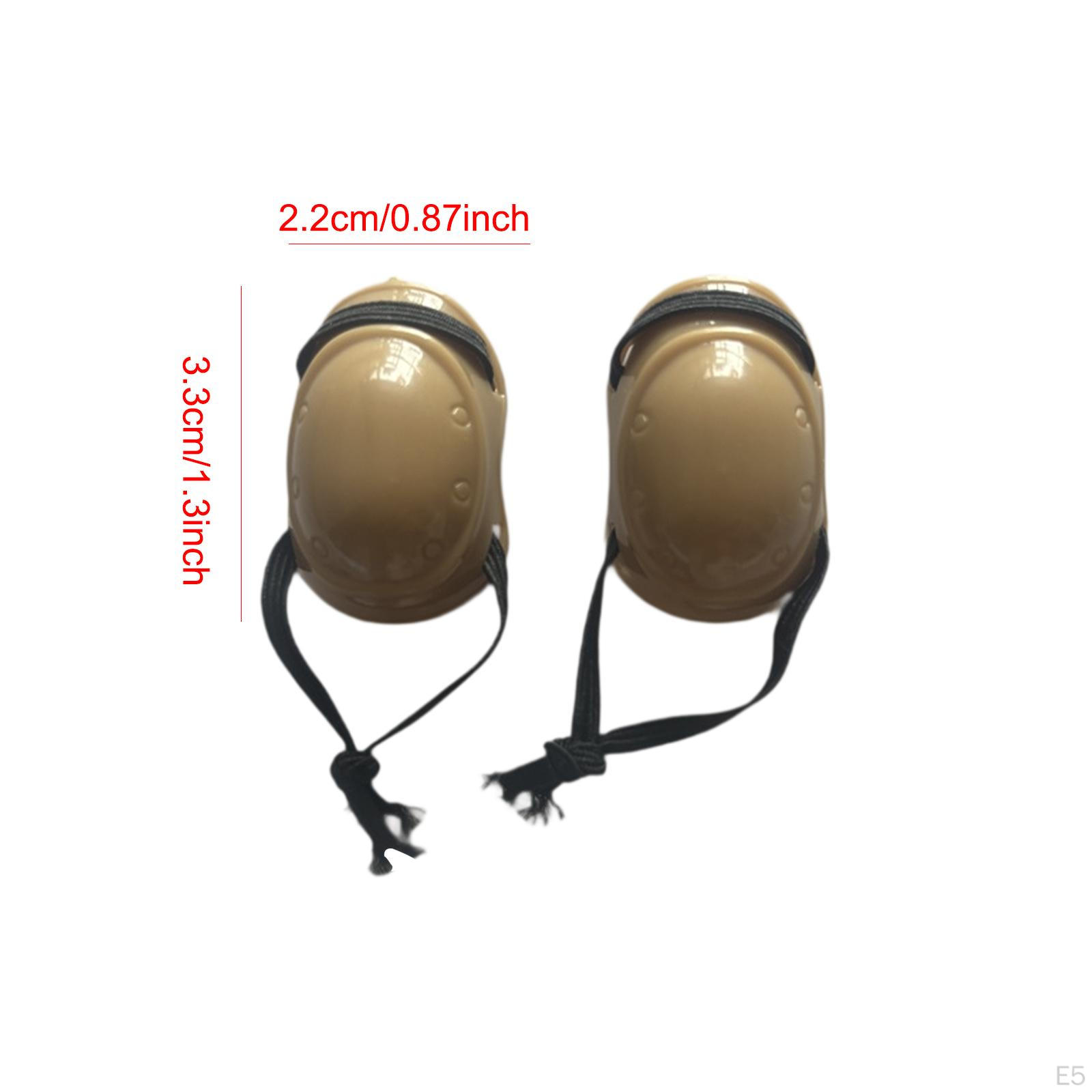 2 шт. наколенники для куклы 1/6 масштаба — фото 6