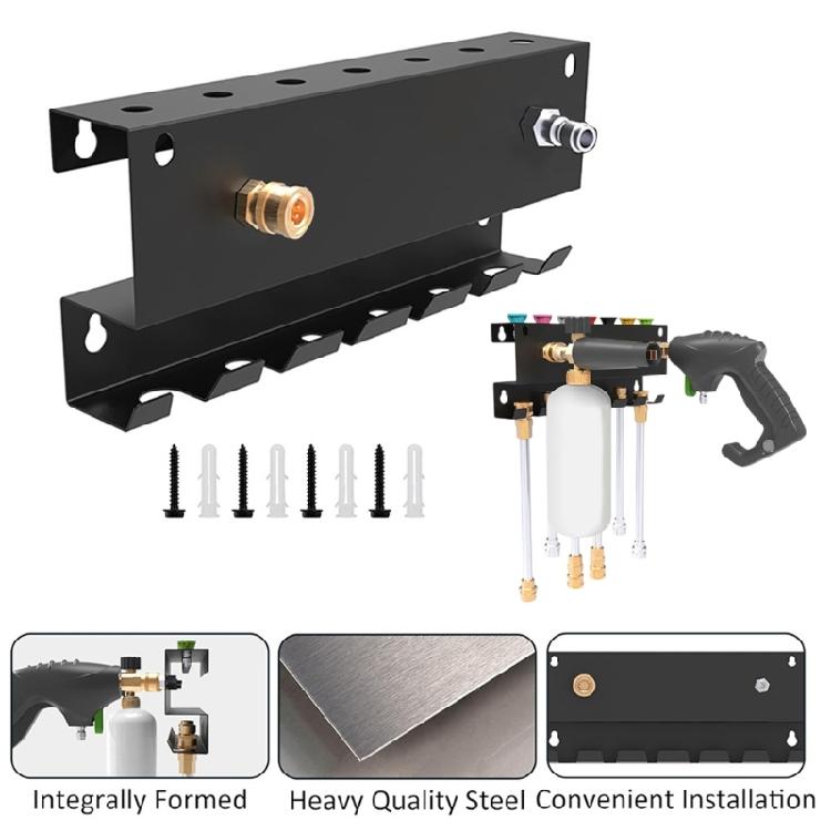 Wall Mount Rack Pressure Washer Holder for Pressure Washer and Accessories, Easy Installation Tool Holder