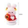 Cute Miniature Figures Statue Art Sculpture Crafts for Home Shelf Living Room Decor Car Dashboard
