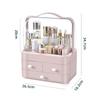 Cosmetics Storage Box Dust-Proof Desktop Makeup Organizer With Drawer For Skin Care Products Household Storage Box Shelf