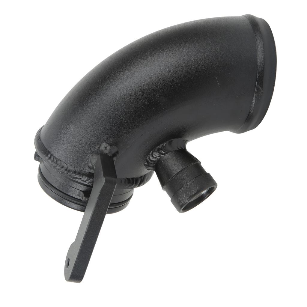 Highflow Inlet Turbo Elbow Pipe KD1088BK Sealed Black Rust Proof Replacement For MK7 Sportwagen Gen3 2.0T