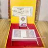 Year of the Snake Zodiac Commemorative Album: Fourth Set of RMB Five Jiao Coins & Gold Bar Collectible
