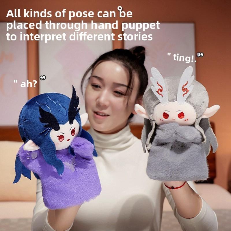 Ne Plush Zha Toy Hand Puppets Featuring Mythical Characters Children Doll Fans
