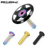 Rainbow Gold Titanium Bolts Taper Head Fixing Bolts New Bicycle Headset Cap Bolts  Road Bike