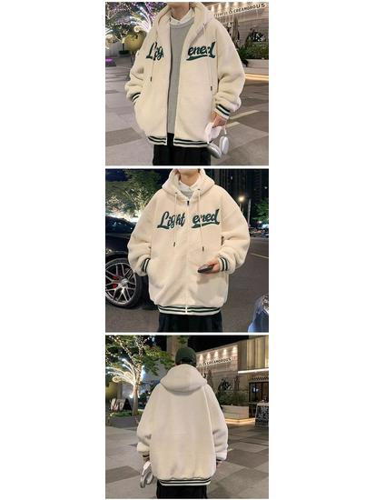 Retro Men's & Youth Winter Wool Cardigan - Trendy, Warm, and Loose-Fit for Couples