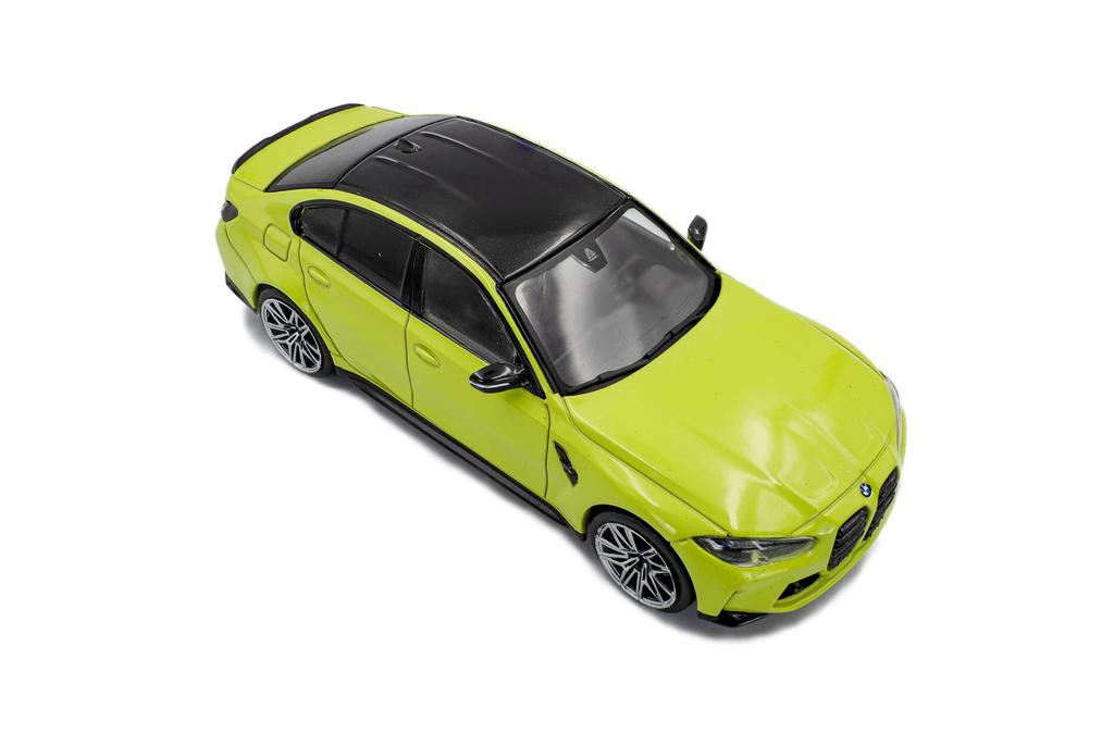 SOLIDO BMW M3 Competition Sedan 2023 Finished Product S4315303 1/43 (Yellow)