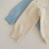 2024 Autumn Infant Girl's Knitted Embroidered Jacket & Lace Pants Set