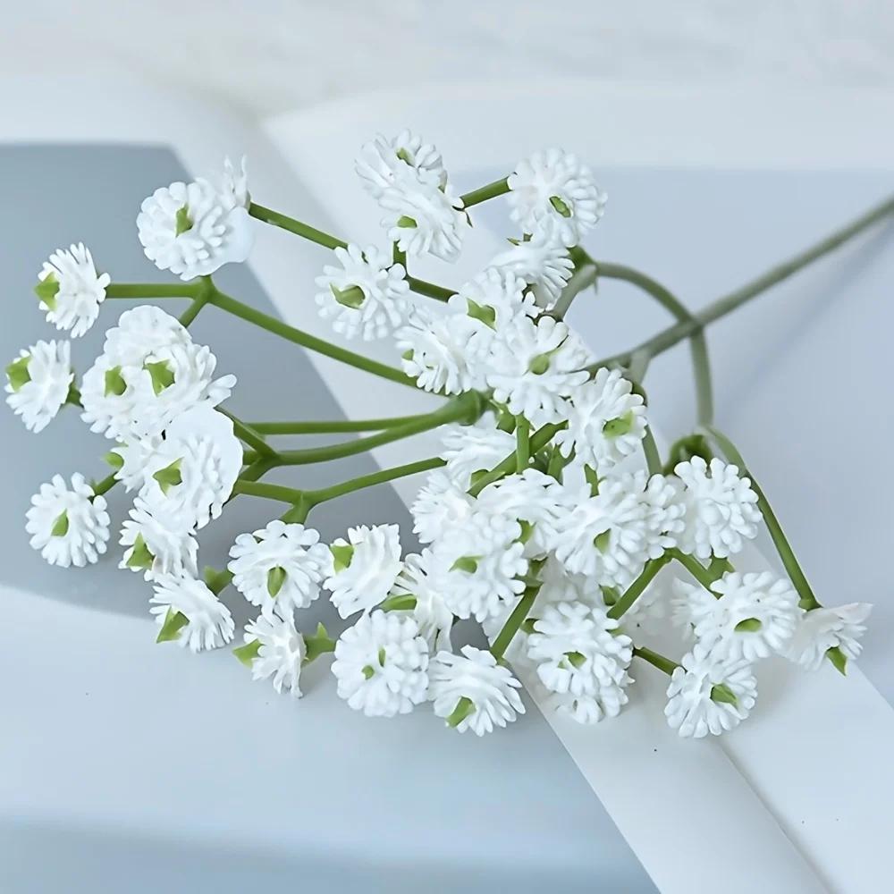 1pc Artificial Flowers,High-Quality Simulated Breathable Fake Flowers Suitable for Indoor Home Decor, Hotels, Party Centerpieces