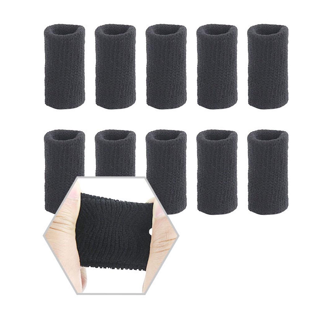 Buy 10Pcs/Set Finger Sleeves Support Thumb Braces Elastic Compression
