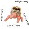 Skeleton Simulation Hand Ornament Halloween Theme Horror Conch Ghost Hands Courtyard Room Resin Decor Item Gathering Occasions Gift Tricky Toys