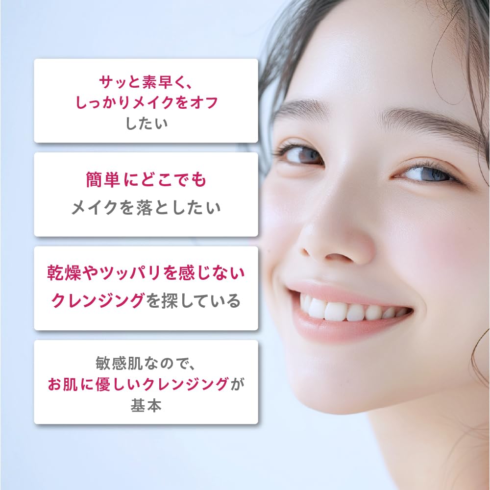 Rice Force Official Cleansing Water Power 2 Makeup (200ml / Approx. 2-Month Supply) [Rice No. Remover, Wipe-Off, Time-Saving, Moisturizing]