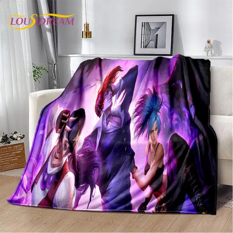 King of Fighters Retro Game Gamer Soft Plush Blanket,Flannel Blanket Throw Blanket for Living Room Bedroom Bed Sofa Picnic Cover