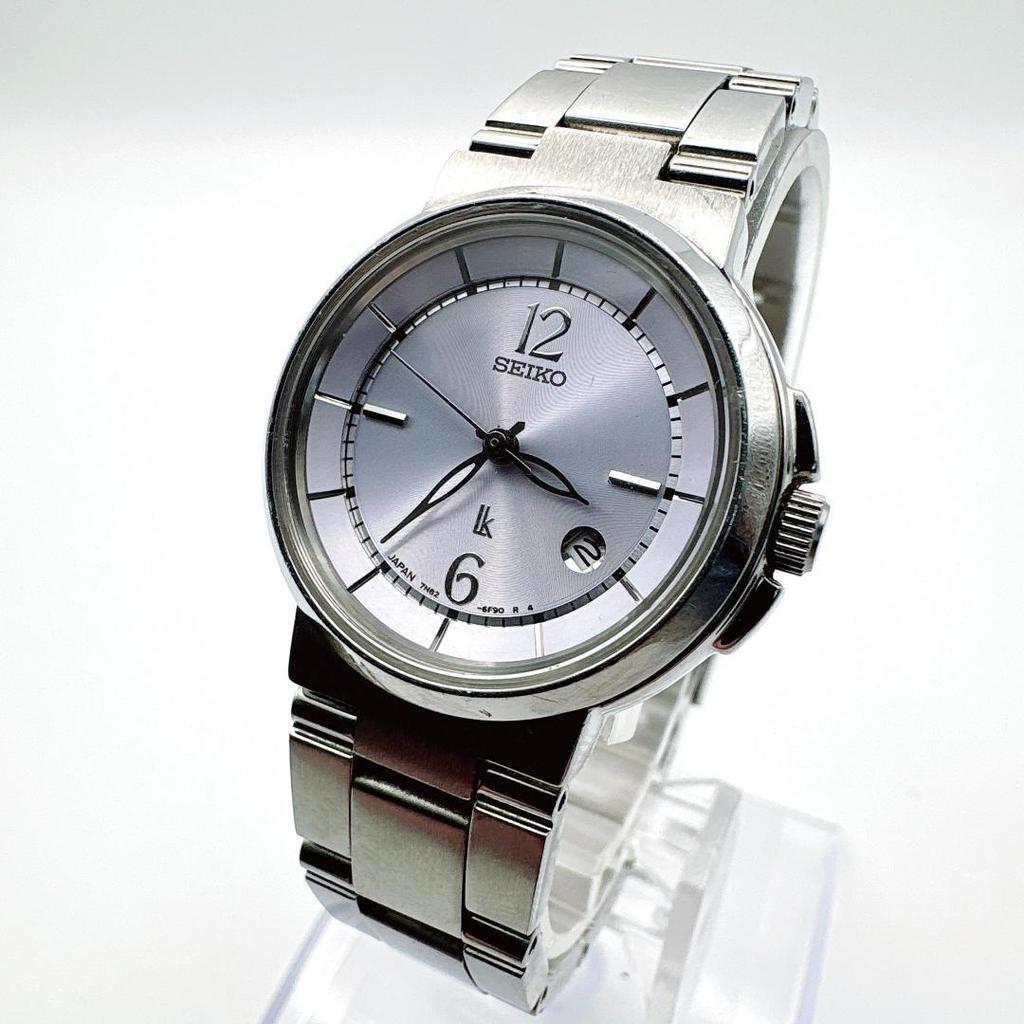 Used New battery, beautiful condition, working, old Seiko Lukia ladies watch