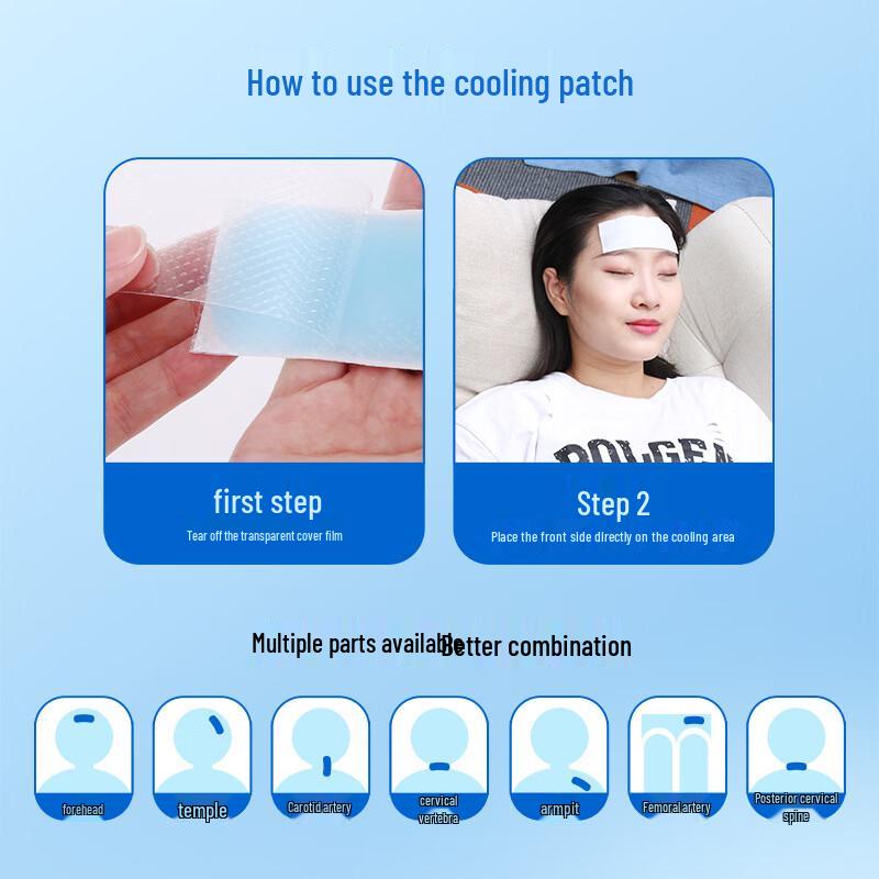 Kefu Cooling Fever Patches