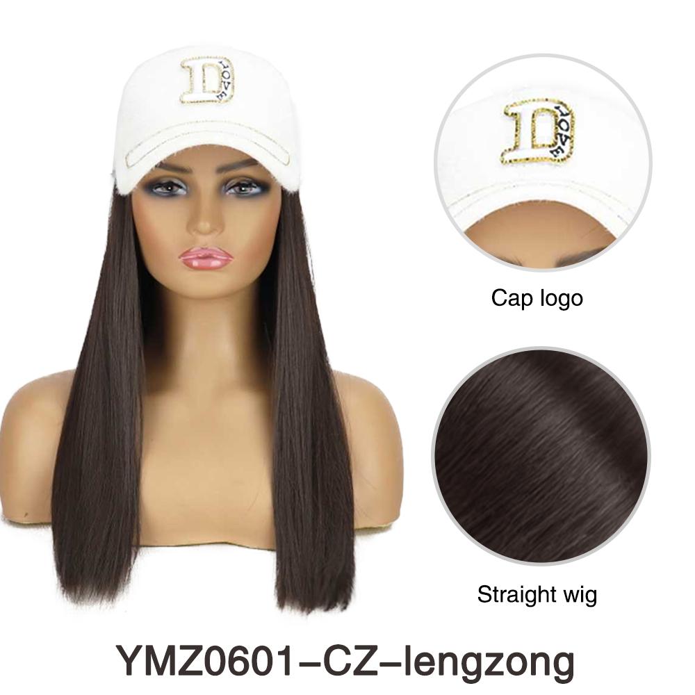 

MERISIHAIR Синтетическая бейсболка с наращиванием волос. Регулируемая шапка с волосами. Удобная и стильная шапка с прикрепленными волосами для женщин. 50cm