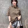 Fashion O-Neck Printed Short Sleeve Leopard T-Shirt Women's Clothing Summer New Loose All-match Tops Casual Tee Shirt