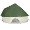 Vidaxl Tipi Family Tent, 12-Person, Green, Waterproof