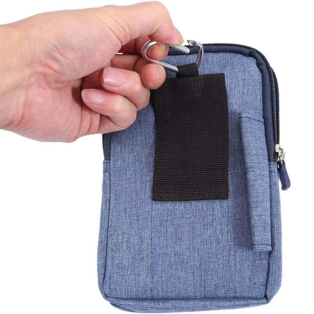 Carrying Case Cell Phone Case Three Layers Mobile Phone Waist Packs  Hiking Climbing