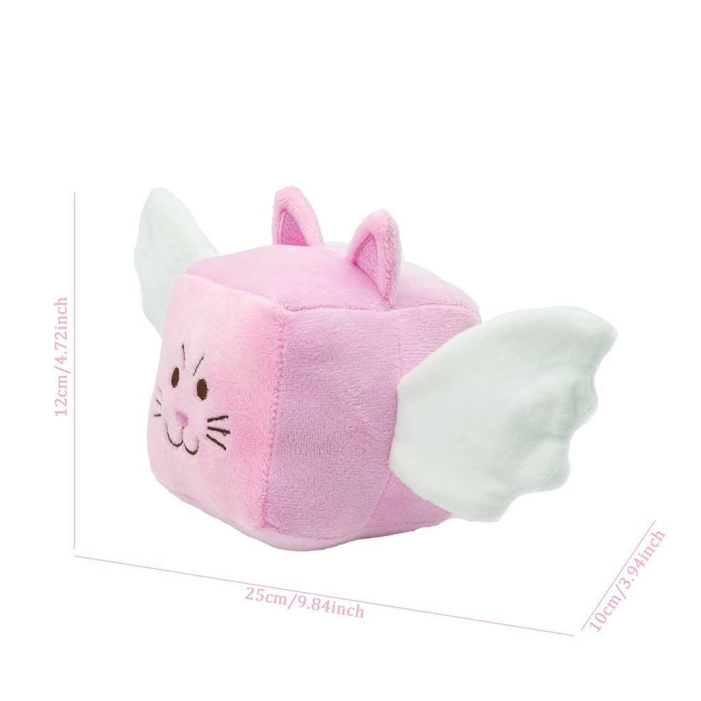 New Fruits Plush Toys Birds Stuffed Doll Soft Becoming Luck Square Plushie Pillow Cute Home Decoration Birthday Gifts