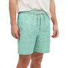 Coach Ss24 Logo Print Drawstring Straight Leg Beach Pants Men Bottoms Green CO834-VSW