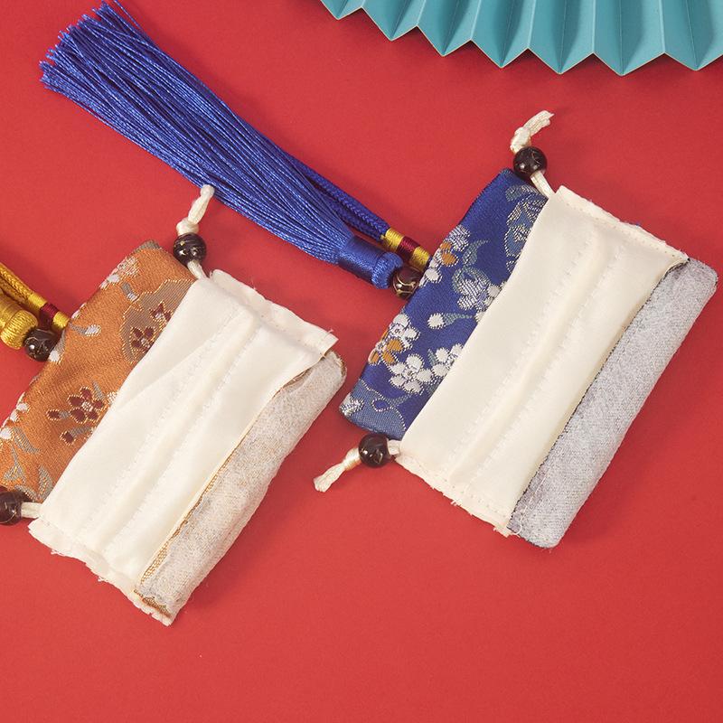 Drachenbootfest Moxa-Säckchen, leere Tasche, Brokat, Hanfu mit Mückenschutz-Säckchen, Beutel, Auto-Anhänger