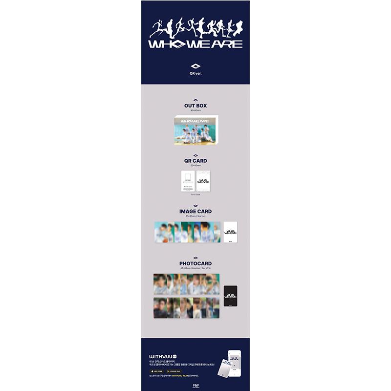 [Předobjednávka] AHOF 1. Mini Album [WHO WE ARE] PHOTOBOOK +JEWEL +QR ALBUM Ver. 3KS SET