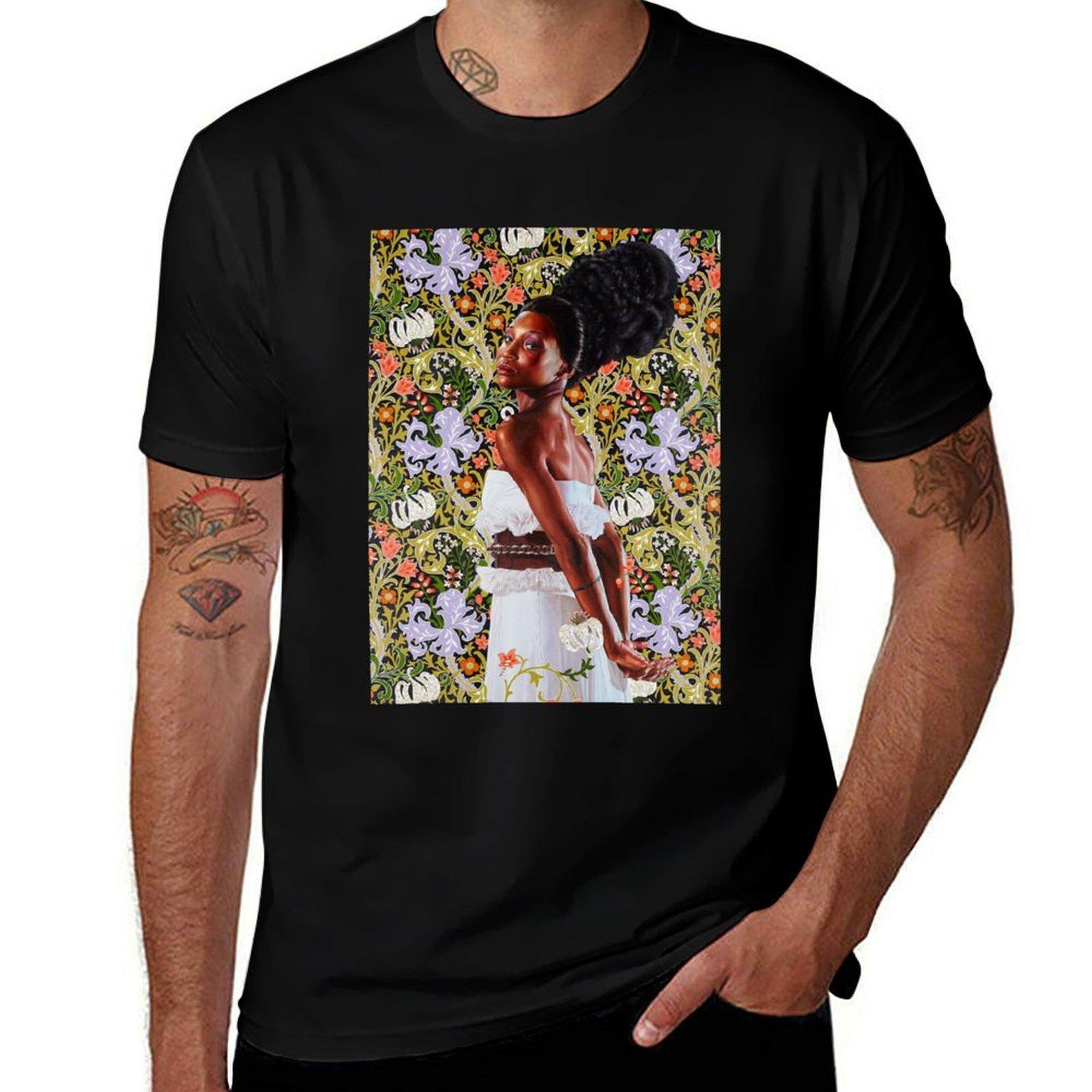 

2025 new model kehinde wiley T-Shirt football t shirt summer 2025 customs men t shirts 4XL