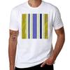 Art Deco Pattern In Purple And Golden Hues Tshirt Basic Plain Short Sleeve Crew Neck Tee Tshirt