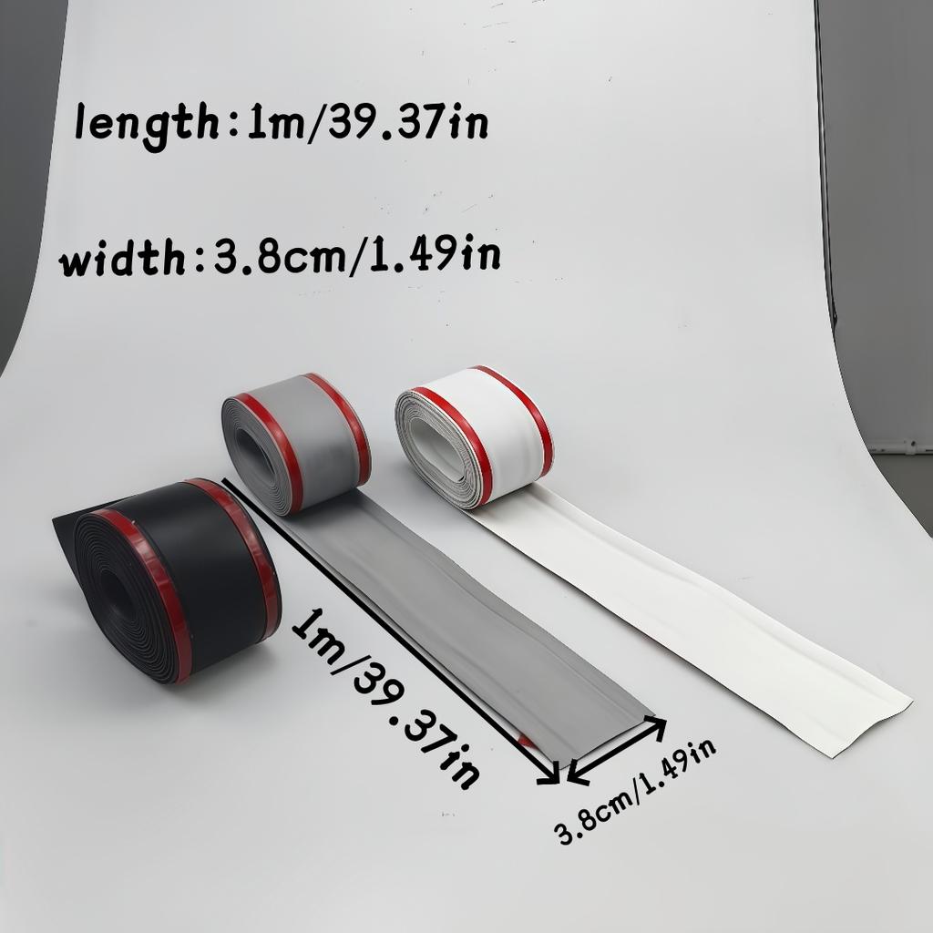 1PC 1m/39.37in High Quality Soft Cord Cover Durable Flexible Wire Cover PVC Cable Management Floor Cable Cover Indoor