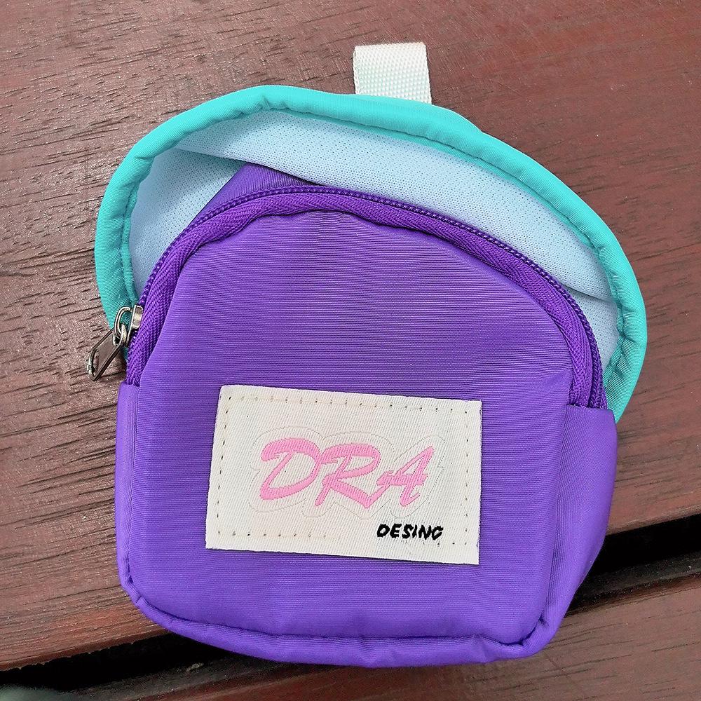 Portofel colorat Dopamine Hat pentru monede și breloc cu șnur pentru telefon mobil