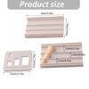 Clay Bead Maker for Jewelry Making, Three-Channel Manual Roller for Oval and Lemon Shape Beads, Earrings, Necklaces and DIY Decorations