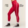 Gymshark Lift Varsity Seamless Leggings Carmine Red B2c9e Rbqw