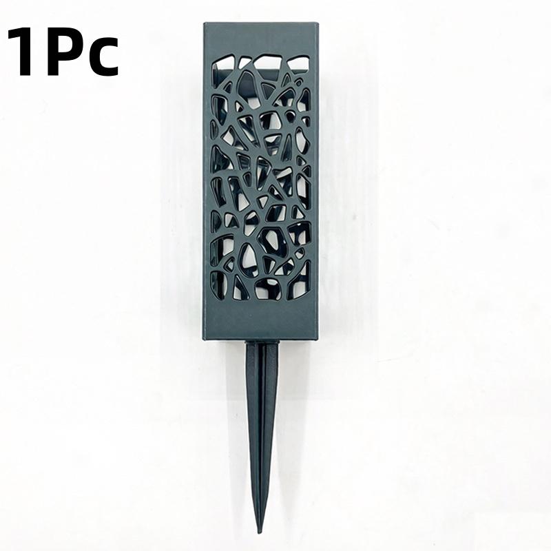 1/2/4 шт. Мемориальные кладбищенские вазы на колышке Держатель для цветов на могилу Наружное украшение надгробия Искусственные цветы для могил 1Pc