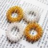 10Pcs/Set  Finger Massage Ring Acupuncture Acupressure Health Care Body Massager