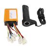 Motor Speed Controller Throttle Grip Set 24V 500W Brush Motor Control Box for Electric Bike Tricycle