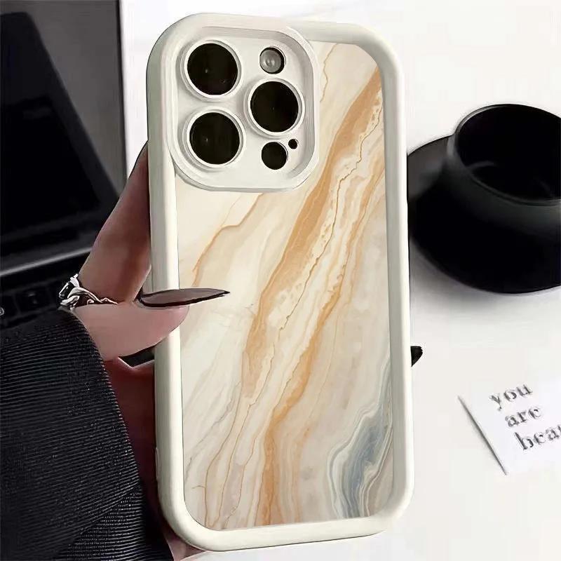 Colored Marble Phone Case For OPPO Reno 11F 12F 13F 13 Pro 11 12 10 Pro Plus 8T 4G 5G 4 5 6 7 8 Pro 6Z 5Z Pattern Soft Cover