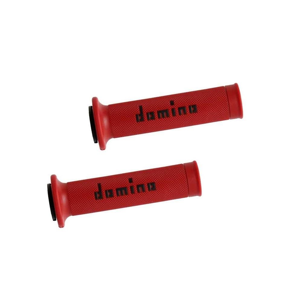 Domino Racing Grips 126mm Red x Black A01041C4042