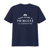 Gosh Being A Princess Is Exhausting T Shirt Slogan for Women Trendy Fashion Top vintage Washed homme Comfortable Soft fashion