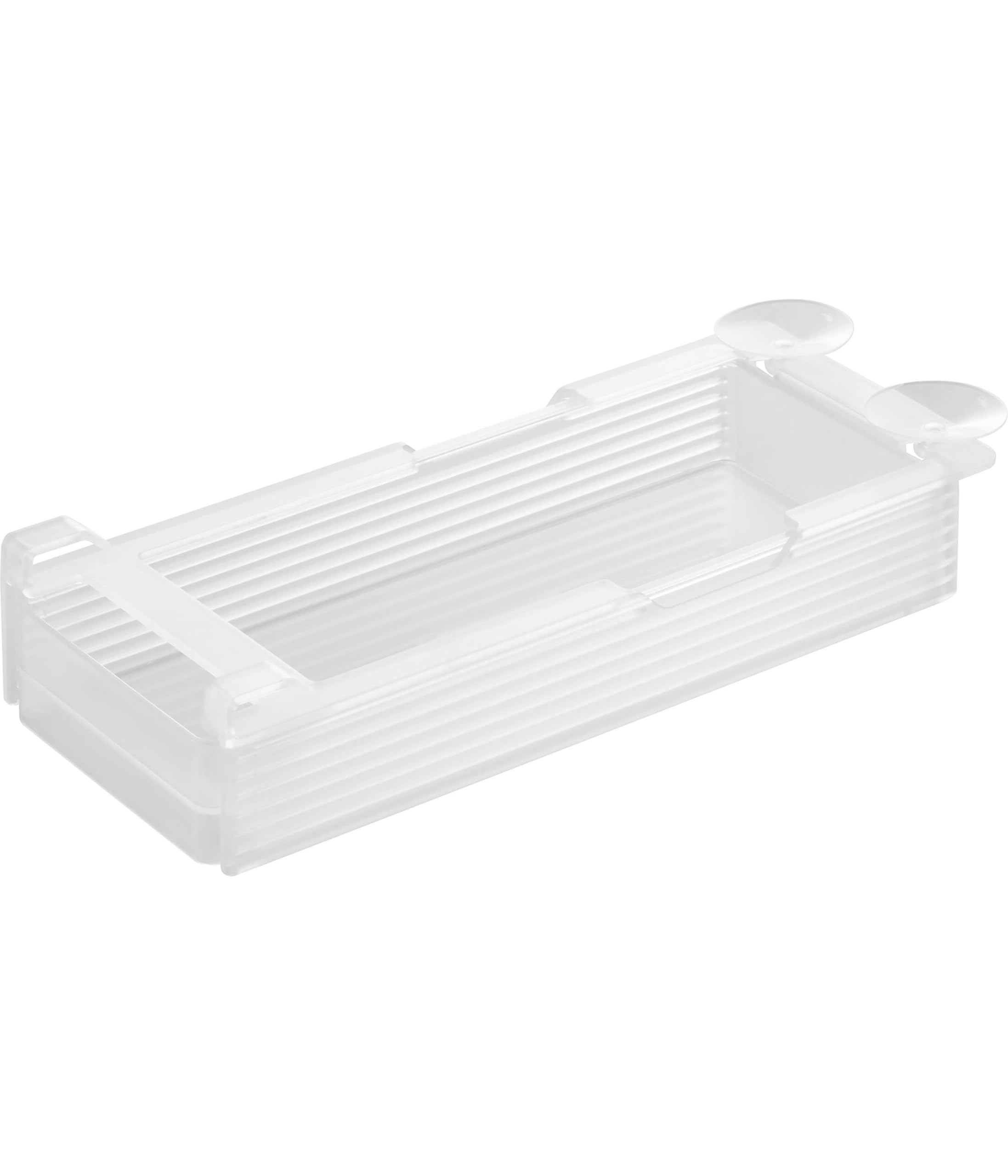 

Yamazaki Tower Refrigerator Height Adjustable x x Compatible with Sliding Model 10106 Under-Shelf Rack, Small, White, W14.5 D34.4 H6.5cm, 7-Level белый