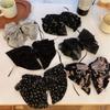 Grab Clip Chiffon Bowknot Hair Clip Polka Dot Flower Hairpin Fashion Bow Ribbon Hair Claw  Women