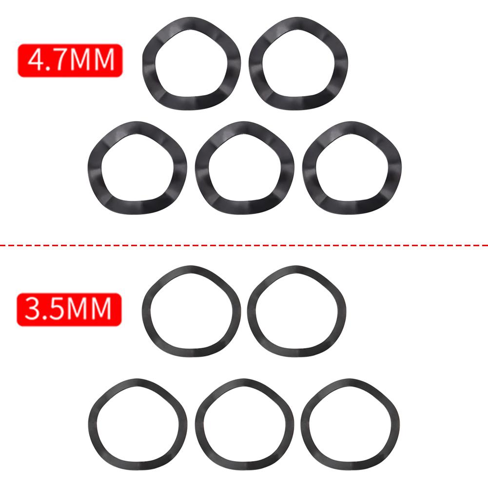 Portable Bike Bottom Bracket Wave Washer 5pcs Mountain Bicycle Crankset Bottom Spacer Cycling Part Accessories