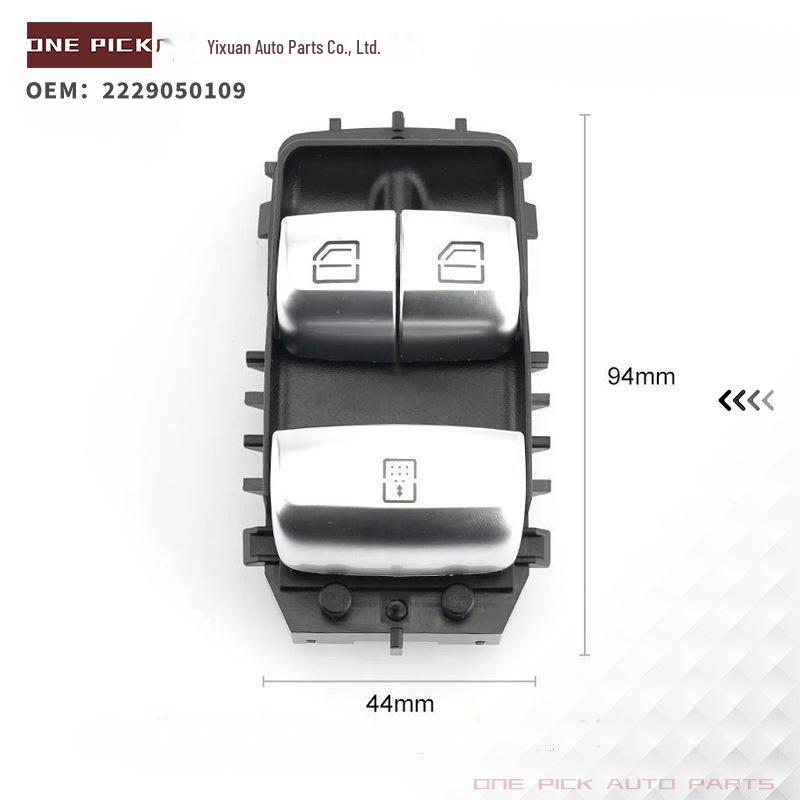 2229050109: Interrupteur de lève-vitre électrique pour Mercedes-Benz E300 2017-2018.