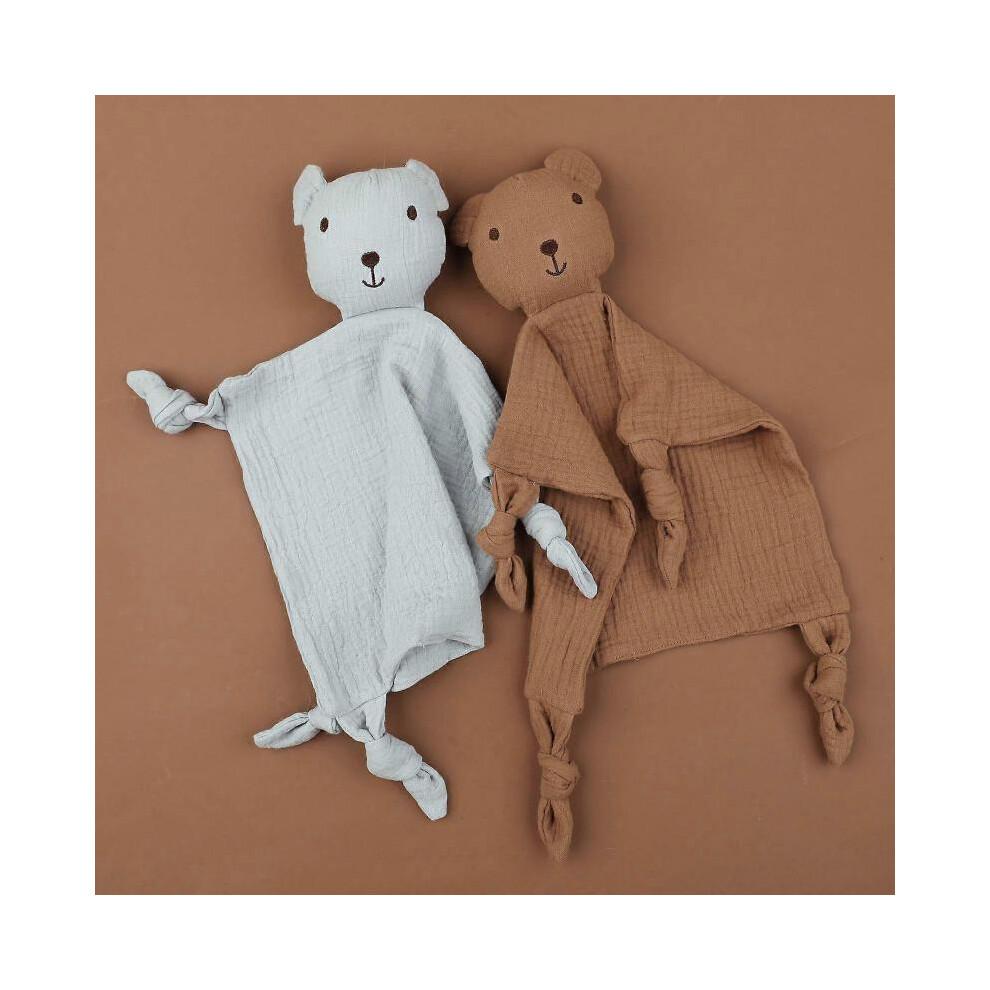 Newborn Sleep Toy Soothe Appease Toy Cute Animal Snuggle Toy Baby Sleeping Doll Teething Chewing Soothing Toy for Infants 0-12 Months